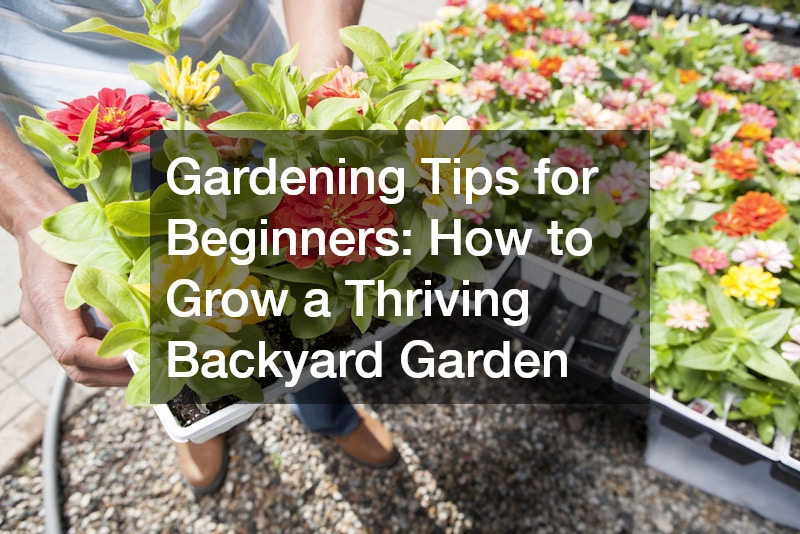 Gardening Tips for Beginners  How to Grow a Thriving Backyard Garden