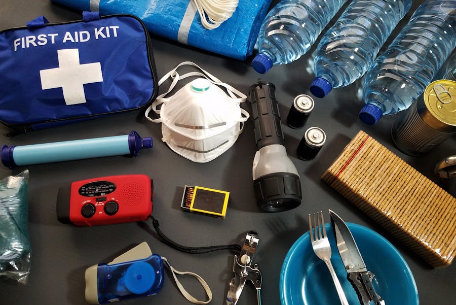 first aid and survival kit