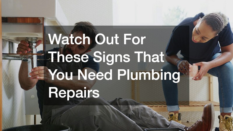 Watch Out For These Signs That You Need Plumbing Repairs